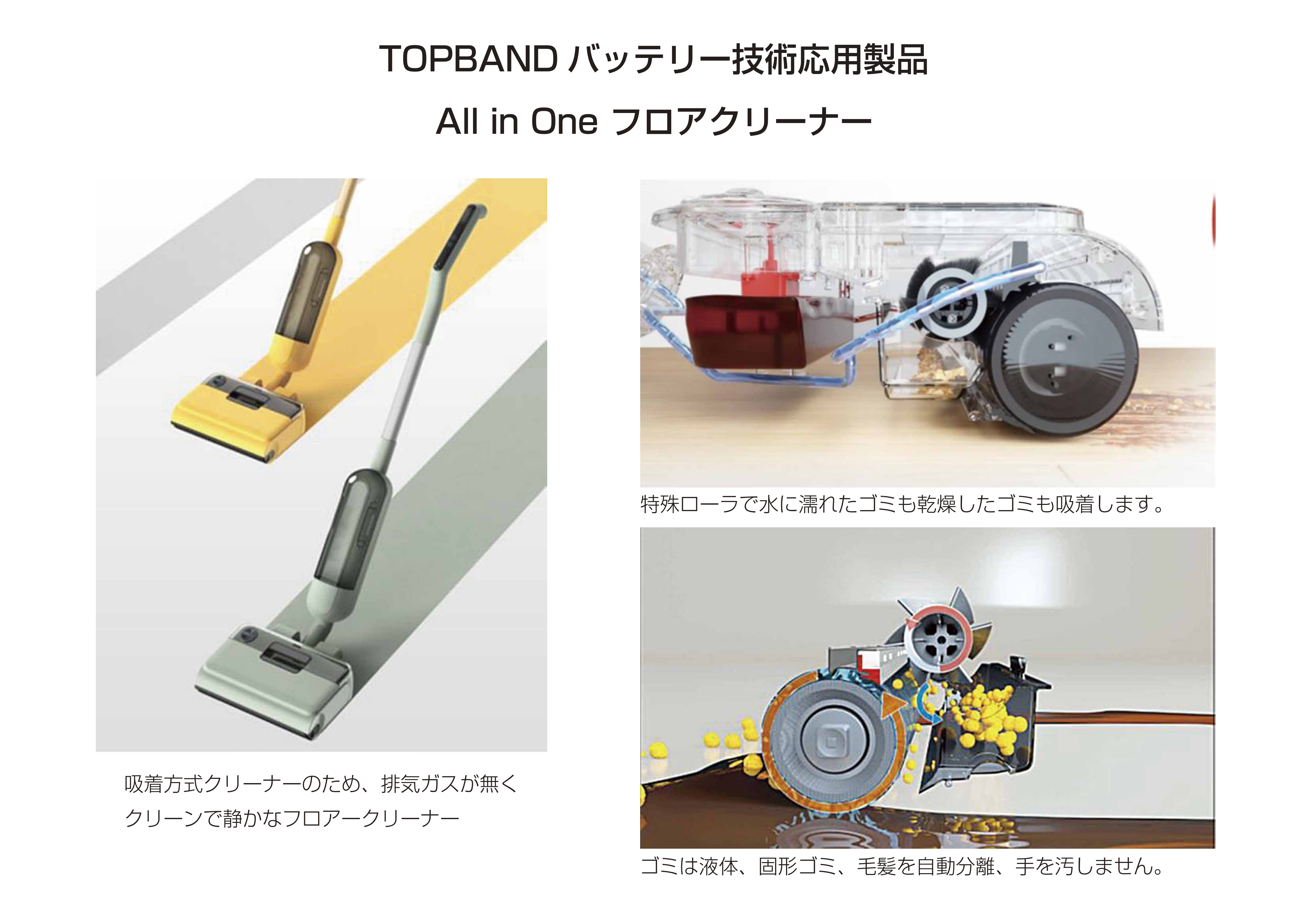 バッテリー技術応用製品